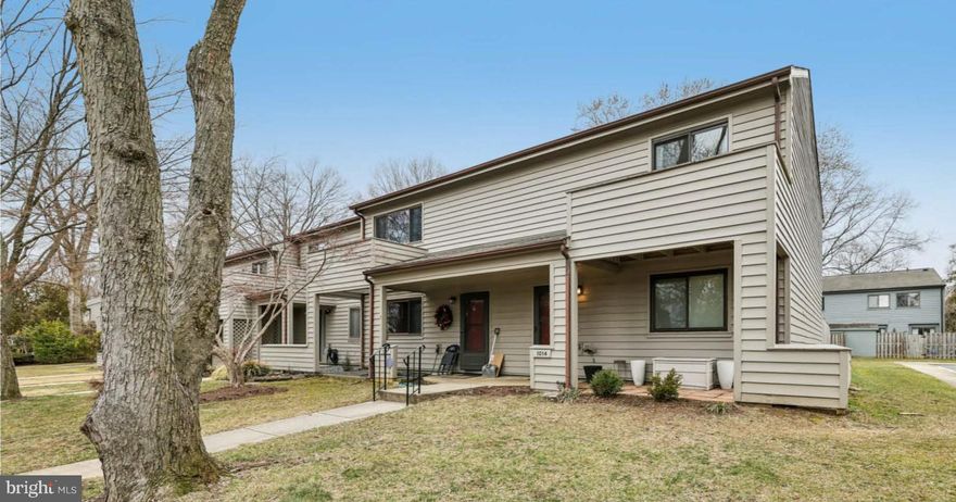 This is not your typical HOA. The association fee includes roof repair and replacement, all exterior maintenance (painting and staining), landscaping, gutter cleaning, and parking lot maintenance. Welcome to 1014 Cedar Ridge Ct in beautiful Annapolis , a stylish  3-bedroom, 2 full bath, 1 half bath townhome designed for easy living in a prime location (21403). Inside, the home is completely carpet-free and thoughtfully updated throughout. The kitchen features stainless steel appliances, while new hardware throughout the home adds a fresh, cohesive feel. The first-floor half bath has been refreshed, and a brand-new 2025 heat pump.  Upstairs, the spacious primary suite offers a standout feature — an amazing private balcony, perfect for morning coffee or unwinding in the evening. Step outside to enjoy the beautifully redone backyard with Nicolock pavers and new sod, creating a polished and functional outdoor space. The yard is fully enclosed and includes a convenient storage shed. Positioned at the front of the development, this unit offers easy access in and out,  ideal for commuters and everyday convenience.