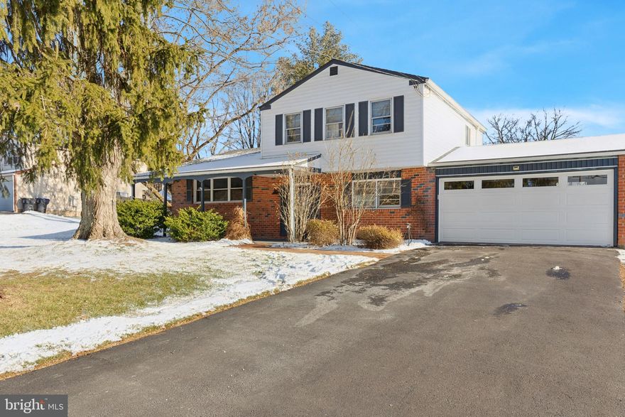 This home is not to be missed! Completely move in ready 3 bedroom, 2.5 bath home in CENTRAL BUCKS school district! Upon entering, you are welcomed by a large entryway foyer- which provides access to the laundry/mudroom that leads into the 2 car garage. Garage door is brand new! A powder room is located downstairs as well. 
Just up a half flight of stairs, you'll find a large open layout, perfect for entertaining! The sun drenched rooms have new flooring that runs throughout. A custom gas fireplace, large living and dining room- are accompanied by a beautiful kitchen with granite counter tops, white cabinetry, and a center island with a butcher block top. The appliances are Stainless steel and are also brand new ! Downstairs is a large family room , with sliders to the rear outside oasis. The heated above ground pool has a deck built to give an in-ground feeling- to literally sit and lay by the pool. Back inside - upstairs there are 3 bedrooms. The primary bedroom offers a primary bathroom as well! Both additional bedrooms are of ample size and are served with a hall bathroom with a tub! 
Electric has been upgraded to 200 amps. HVAC is new. Just pack your bags and move right in! Conveniently located with close by shopping centers, as well as everything that Doylestown Borough has to offer! 

MOTIVATED SELLERS ! Hot tub and snowblower are included !