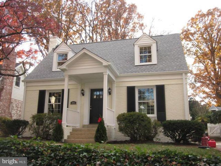 Terrific Curb Appeal**Charming Renovated Arlington Cape w/ Addition!! McKinley/Swanson/Washington Lee** Close to Ballston* Westover* Parks** Inviting front porch** First floor office/den/or bedroom w/full bath** 3 bedrms 2 baths upper lvl** Gourmet kit w/granite counters* upgraded appliances- Separate DR/ Cozy LR w/fireplace** Hardwood floors**Fully fin w/out LL- Awesome Backyard! Huge Workshop!!