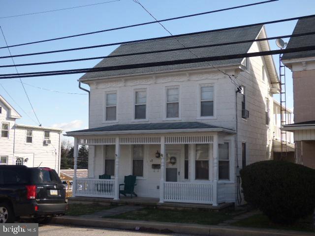 Come home to the small-town of Jacobus, Dallastown Schls. Minutes to I83, Leader Hghts and Loganville Exits. Outdoor lovers delight in the close proximity to Lakes and County Parks. Enjoy sitting on the front porch or playing in fenced backyard. Spacious rms, living/dining rm, lg eat-in kit, mud rm, 1st flr bdrm, and 1st flr lau/full ba. Most windows are replacement! Updated electric service-200 amp, circuit breaker. Off-street parking in rear.