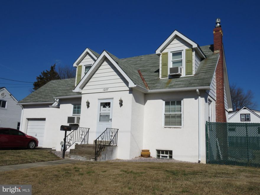 Well built 3 bedroom 2 full bath home with full basement and 20 x 11 attached garage with 12 ft ceiling. Large fenced in rear yard with large patios across the back of home.  Oversized driveway parks 5 cars.  Full basement has bilco doors to rear yard.  Basement is 28' x 25' with high ceiling. Bonus 18' x 9' heater room with plenty of extra storage.  Top of line high efficency condensing  gas boiler with indirect waster heater installed in 2007.  Foyer entry with closet leads to large living room that has stone fireplace with gas insert. Opens to large dining room. Living & dining room have hard wood flooring. Large full bath on main level. Kitchen has plenty of cabinets and lot more potential. Rear door at back of kitchen leads to large patio and beautiful fenced backyard.  6 foot fencing in backyard with large gate that opens to oversized driveway.  Upper level has raised roof across the back.  Large full bath with set up for stack washer/dryer.  Large main bedroom is 20' x 12 with planty of room for sitting area. Oversized 2nd bedroom is 17' x 12' and 3rd bedroom is 12' x 10'.  Very reasonable taxes for home of this size on a nice lot.  Home is being sold in As/Is condition. Buyer will be responsible for Twp. Use and occunpancy permit. Gas fireplace has not been used in 20 years. Buyer can perform home inspection for informational purposes but no upgrades or repairs are being made by Seller. Home has 200 amp service. Solid home with nice garage & full basement. Oversized driveway and nice fenced backyard with patio's acroos the back.  Well built home is good value with a lot more potential.