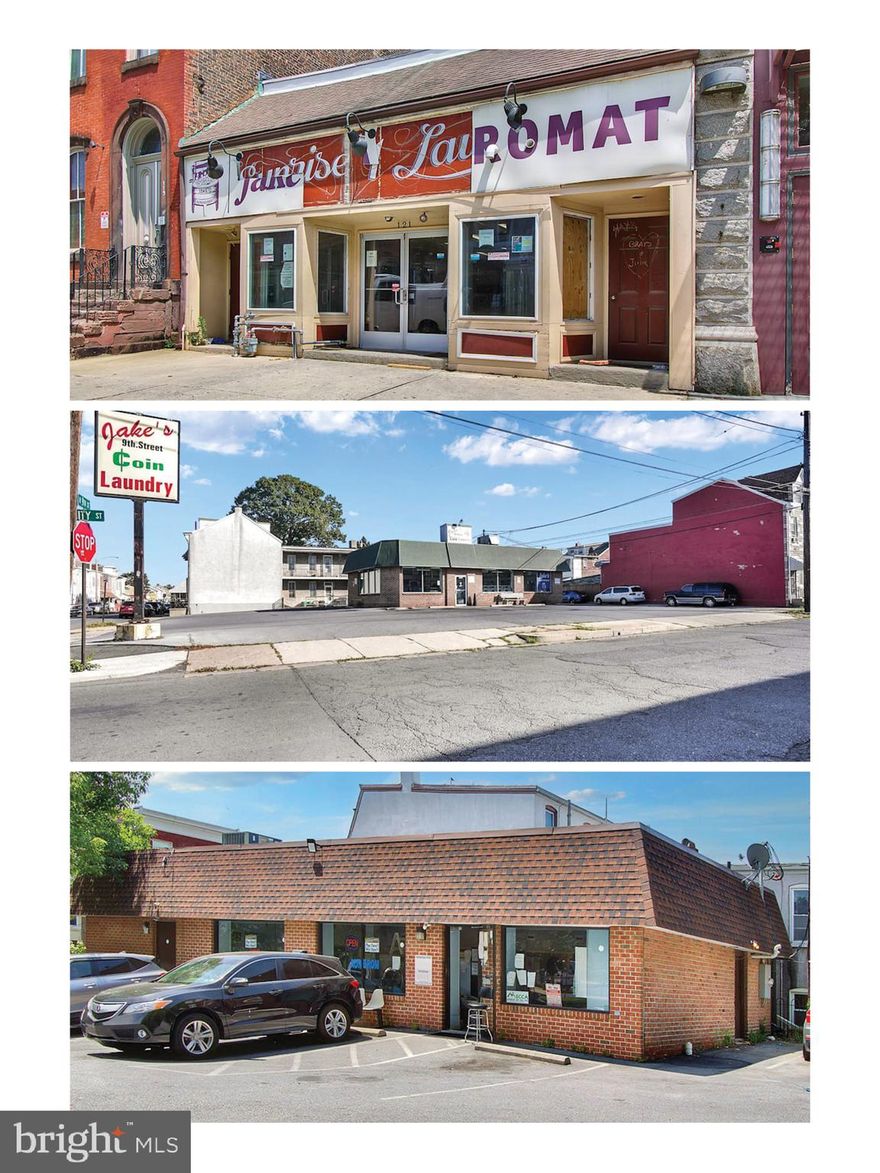 Three Laundromat - Commercial Investment Opportunity in Reading, PA.
Available to be purchased Individually or as a Package for $2,300,000. (Real Estate, Laundromat Business and Equipment is included in the Sale)
Excellent opportunity to acquire three established laundromats in Reading, Pennsylvania, offered individually or as a combined portfolio.
Each location is currently operating (121 S 5th St will be reopening shortly) and serves high-density residential neighborhoods with consistent demand for self-service laundry.
This offering is well suited for owner-operators, regional operators, or investors seeking stable cash flow with operational upside.

Location 1. The Missing Sock Laundromat
1170 Perkiomen Ave, Reading, PA 19602
Operating neighborhood laundromat located along a well-traveled corridor with strong visibility and easy access. Surrounded by residential housing and local businesses, supporting steady customer traffic.

Location 2. Jake’s 9th St Laundromat
1501 N 9th St, Reading, PA 19604
Established laundromat in North Reading with a dense surrounding population. Convenient location
with consistent foot traffic and repeat clientele.

Location 3. Sunrise Laundromat
121 S 5th St, Reading, PA 19602
Centrally located laundromat serving a densely populated area. Walkable location with strong
neighborhood demand and long-standing community presence.
Property Highlights include:
Three separate laundromats, Offered individually or as a package, Total portfolio price of
$2,300,000,
High-density residential trade areas, Established customer bases, Opportunity for operational
efficiencies and future growth.
Financial information, equipment details, and additional operational data available upon request.
Serious buyers are encouraged to drive by each location and contact us for further details.