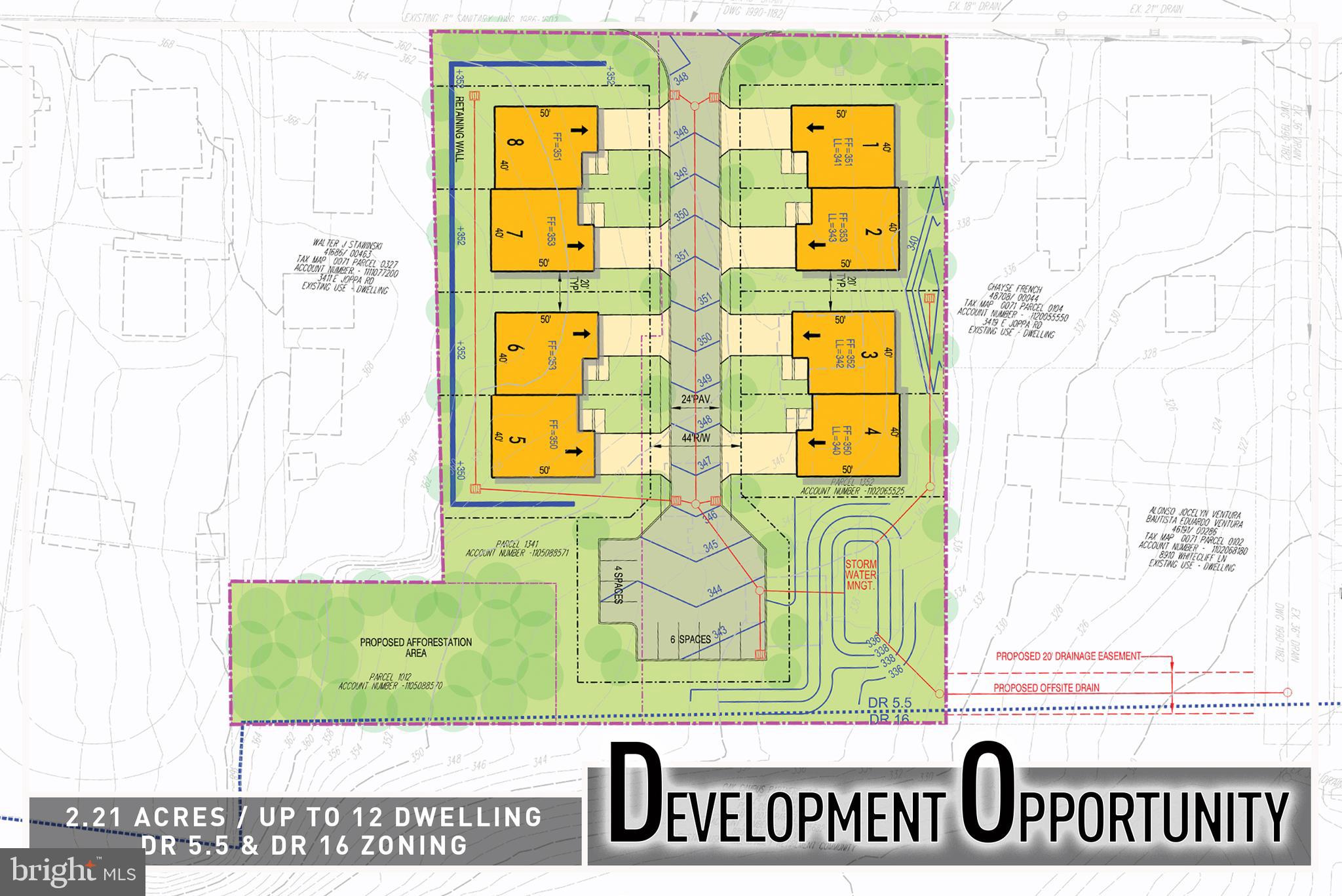 Prime Development Opportunity! Spanning 2.21 acres in a highly sought-after location, this property offers a rare chance for builders and developers to bring a new residential community to life. With 3 separate tax IDs and zoning of DR 5.5 and DR 16, the site presents the potential to create up to 12 new dwellings (buyer to verify), making it an ideal investment for a builder looking for their next project. The property is currently improved with two detached homes and a detached garage, but the real value lies in the land and its future possibilities. Situated just minutes from a wide variety of shopping, dining, and entertainment options, as well as convenient access to major roadways, this site offers a blend of accessibility and desirability that will appeal to future homeowners. Whether you envision a collection of single-family homes or a thoughtfully planned enclave, this property is a blank canvas with endless potential. Sold As-Is. Buyer responsible for verifying zoning, subdivision, and development feasibility.