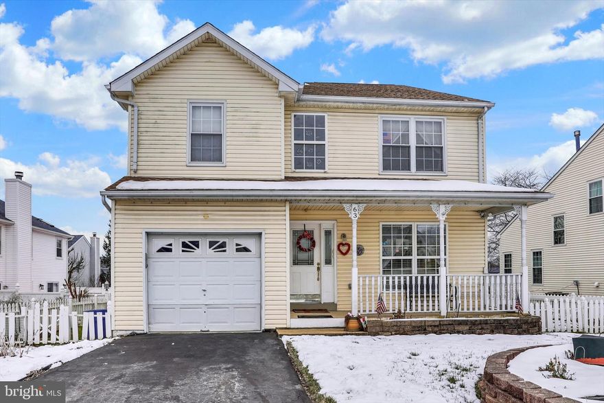 Welcome home! This beautifully maintained 4 bedroom, 2.5 bath home is located in Country Lane, a private community in Northeast Philadelphia. The home opens to a spacious living room and dining room set. The kitchen and second living room lead to a fully fenced backyard. The nicely appointed kitchen features plenty of upper & lower  cabinets and recessed lighting. Upstairs you will find a spacious primary bedroom with en suite primary bath, walk in closet, and vanity area. Three more nice size bedrooms and another full bath upstairs. Convenient first floor laundry and attached garage with inside access completes the home. Close proximity to major roadways, public transportation, shopping, dining and easy access to Center City. This one will not last long. Schedule your showing today.