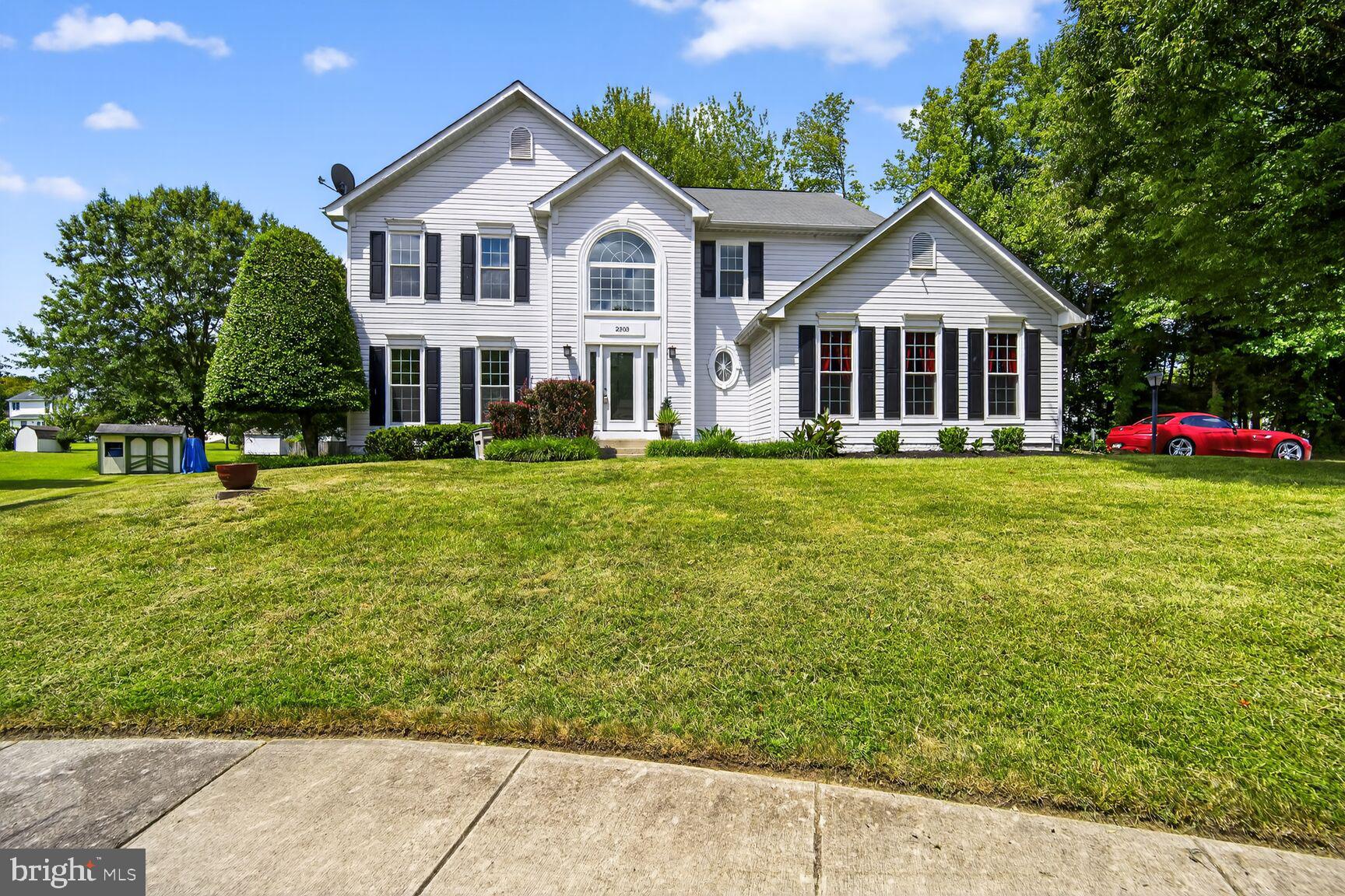This beautifully updated private Oasis, shows true pride of ownership. Situated in a private cul-de-sac with a amazing manicured 1/3 acre + lot. 4 Bedrooms, 2 Full & 2 Half baths, which have all been updated. The inviting new kitchen, features double ovens, granite counter top, new floors, cook top and stainless steel appliances. While you are enjoying breakfast from your eat in kitchen, you are just steps away from your outdoor oasis, featuring a custom , expansive fully furnished deck with a hot tub, surrounded by a gazebo, the backyard is perfect for entertaining and intimate gatherings. The 1st level also features a formal dining and living room area, with a step down family room with a fireplace. The basement, which can be used as a sitting/entertainment area , you will be swept away by the custom built furnished theater room, huge leather reclining chairs and a state of the art sound system (equipment included), also includes its very own popcorn maker. Wait! There is also a bonus room nestled off of the theater room, perfect for a home office, this area also features a large powder room. The upper level consists of 4 bedrooms and 2 Full baths, the primary bedroom has its own en-suite bathroom with a Jacuzzi tub. The 2014 Red BMW Z4 convertible conveys with the home with a clear title for the new owners. Updates include, new windows, new flooring, new carpet, completely renovated kitchen, new bathrooms and the entire interior of the home has been painted. More photos to be updated soon!
Schedule your tour today, this home will not last long!