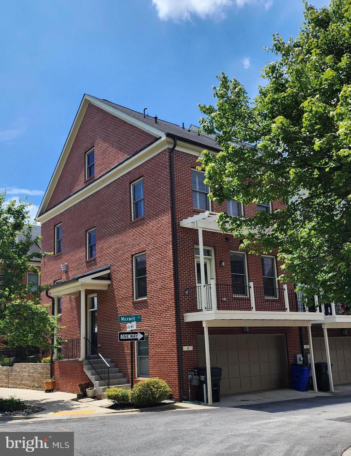 Pets evaluated and approved on a case by case basis. No smoking/vaping on premises including balcony, garage and front porch. A credit score of 650+ is required. $49.99 fee payable at time of application. All tenants 18 or older must apply separately. Exceptional 4 level townhome located in the heart of downtown Frederick. Hardwood stairs and flooring (except for basement rec room, bathrooms and 2 smaller bedrooms). Main level features gourmet kitchen, family room with fireplace, spacious dining area, balcony and powder room. Upper level 1 features luxury primary suite with en suite bathroom and walk-in closet. 2 additional bedrooms, full bath and laundry closet with full size washer/dryer. Upper level 2 includes 4th bedroom, full bath and storage closet. Finished lower level with powder room. Attached 2-car garage.