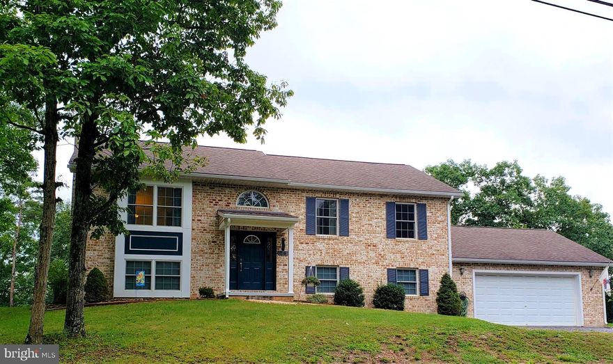 This lovely 4 bedroom, 3 full bath house in Deerfield Estates is just what you've been waiting for. All baths have been updated with modern design elements. Clean, bright and move-in ready. There is a walk-out deck that overlooks the above ground pool and large back yard. There is a total of 2.04 acres.  Don't miss your opportunity to own this home.