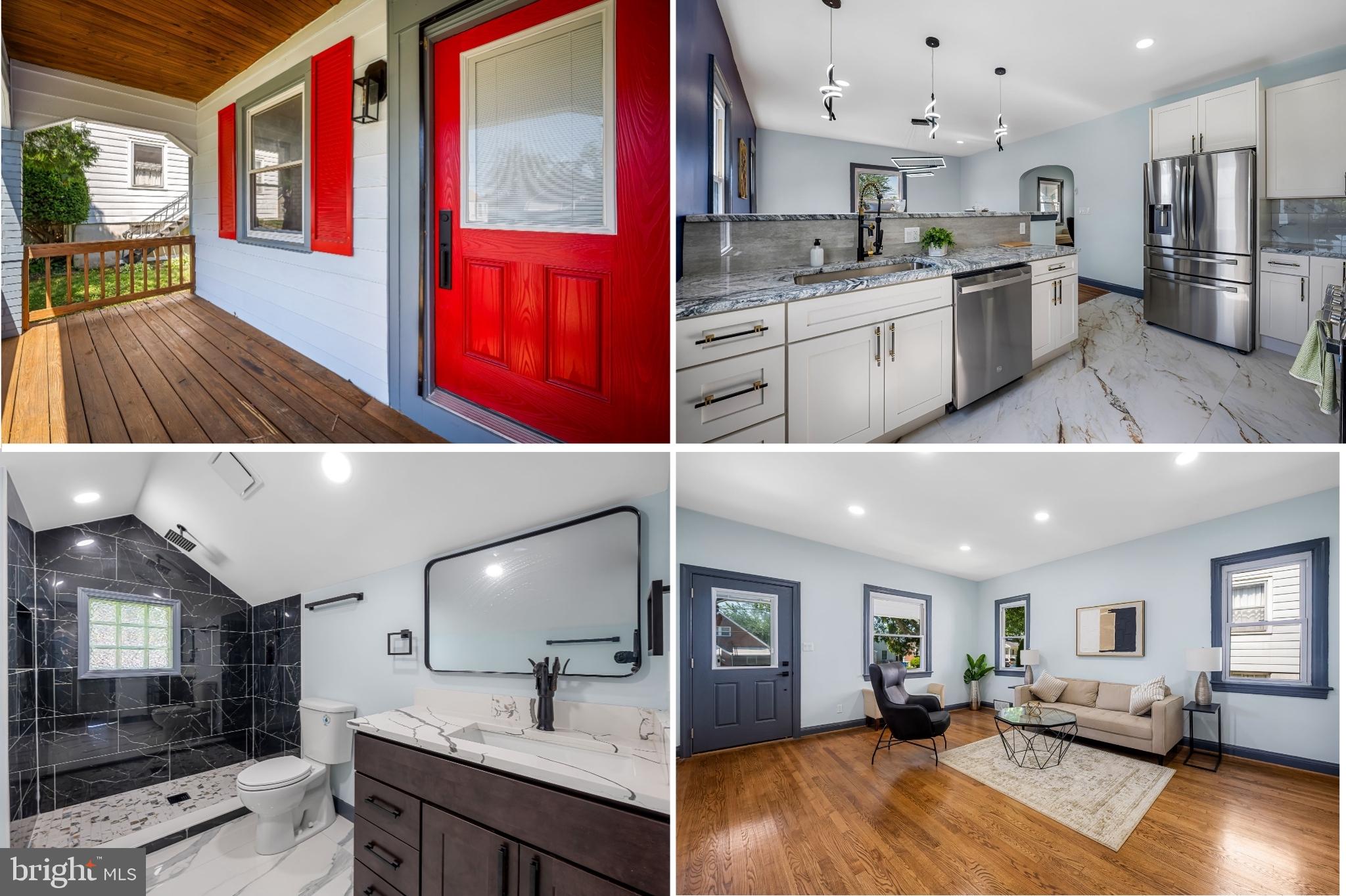 TAKE ADVANTAGE OF POTENTIALLY $20,000 IN CLOSING COST ASSISTANCE. A $20,000 INCENTIVE TOWARD CLOSING COSTS WHEN USING OUR PREFERRED LENDER with 100% FINANCING AVAILABLE WITH NO MORTGAGE INSURANCE, ALLOWING QUALIFIED BUYERS TO PURCHASE WITH LITTLE TO NO MONEY OUT OF POCKET. ---
This fully renovated 5-bed, 3-bath home is turn-key from top to bottom. Everything is brand new—kitchen, baths, systems, flooring, roof, windows, and more. The main level features an open layout with hardwood floors, modern lighting, and a designer kitchen with quartz counters and stainless steel appliances.
The finished basement adds bonus living space, a wet bar, and private entry—perfect for guests, in-laws, or rental potential. Upstairs offers additional bedrooms and flexible space.
Sitting on a .14-acre lot with a covered front porch and private backyard, this home blends style, space, and value—inside and out.
Easy to show and ready for move-in. Ask about financing options that make this one more affordable than you'd think.