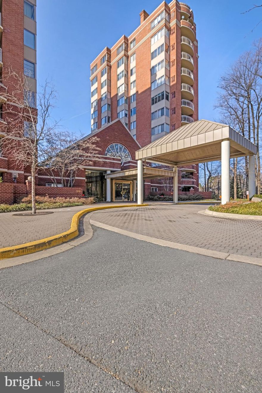 **Offers, if any, due Mon 2/14 by 5pm** Beautiful 1-bed, 1-bath ground level unit in sought after The Fallswood Condo, ideally situated to enjoy all that North Bethesda has to offer! Enter to gleaming upgraded flooring throughout the light filled unit. Chef’s kitchen boasts gorgeous cabinets, stainless steel appliances, granite countertops, breakfast bar and New motion-activated sink recently installed, that can also be connected with an Alexa (2021). Enjoy the open floorplan with spacious living room, dining area with new light fixture (2020), and direct access to private concrete patio, perfect for summer BBQs, hosting dinner parties, or creating your own private oasis for evening relaxation. Generously sized owner’s suite offers walk-in closet, plus additional storage space and built-in shelving for organization. Ensuite bath offers contemporary vanity, tiled floors and tub/shower. HVAC (2021) Pet friendly condo with endless amenities including secured lobby, contemporary club room, fitness room, rooftop deck, community pool, library, front desk concierge, Amazon lockers and and much more. Lobby storage unit conveys and one assigned parking spot at adjacent garage. Just steps from Pike and Rose, NoBe, and Bethesda Trolley Trail. White Flint Metro Station only minutes away for an easy commute. Don’t miss this rare find!