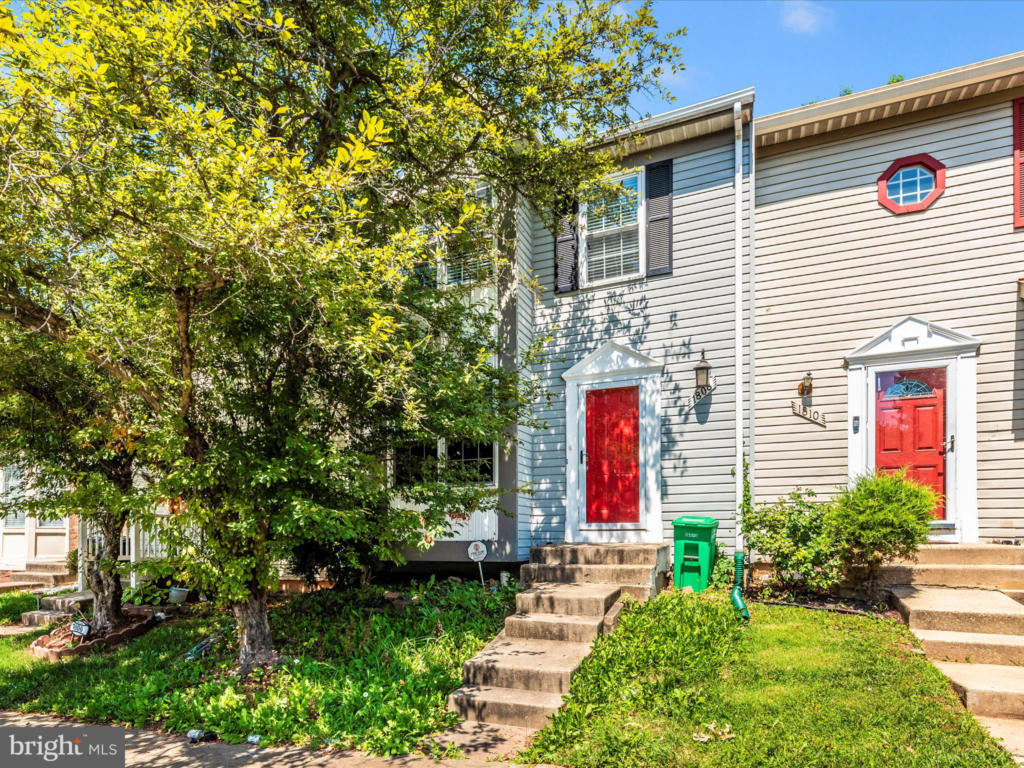 PRICE REDUCED! Great for investors and first-time homebuyers — SOLD AS-IS! Welcome to 1808 Cedarwood Court, a 4-bedroom, 3.5-bath townhome featuring a new HVAC system installed in 2021. The home is perfect for multi-generational living and/or co-living opportunity to earn extra income, luxury vinyl plank flooring, and updated finishes throughout. The kitchen includes soft-close cabinets, stainless steel appliances, and a glass stone backsplash, opening to a large deck. The fully finished basement has a wet bar, full bath, laundry area, and walk-out access to the fenced backyard. Conveniently located near schools, parks, shopping, and major commuter routes. Schedule your showing today!