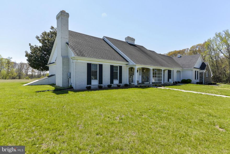 GORGEOUS WATER FRONT 8 bd, 5.5 ba Colonial sits on a total of 60.89 ac! Att apartment features 2 master bd's, living room & kitchenette. 3 Total Mstr Bdrms! Incls: 3 fp, family rm, dining rm, living rm, office/bonus rm, 3 season rm, tons of room for storage, unfin basement, pool w/slide, 1/2 ac pond,  a footbridge that leads to your very own private island! SELLERS TAKING BACKUP OFFERS!!!