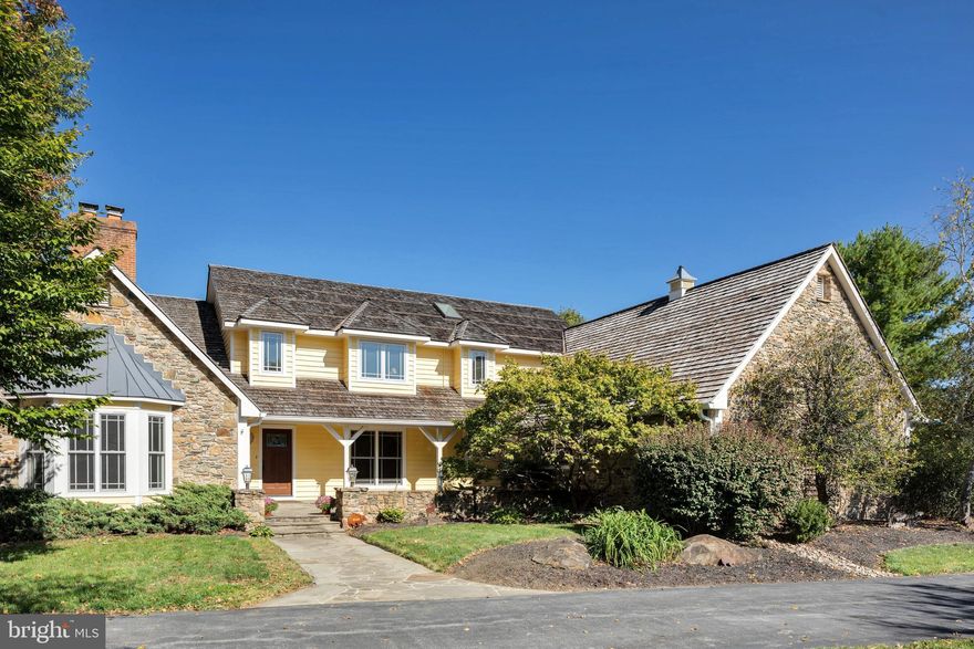 Incredibly private equestrian dream near Middleburg, Virginia in beautiful Bluemont. Tucked neatly in the peaceful foothills of the picturesque Blue Ridge Mountains you'll find the most incredible place to call home. Just 40 minutes from Dulles International Airport and only an hour west of Washington D.C.  Leave the stress and chaos of the city behind and imagine being here, being home.  Ideally appointed for the discerning equestrian with shady fenced paddocks, professional 100 x 200 arena, and conveniently located barn with dry paddocks keep things easy to manage, plus there's a large paved parking area for the trailers.  But you wont have to load the horses for a trail ride here, there are miles of quiet peaceful rideout throughout the Piedmont Hunt.  The home on this estate is stunning, comfortable, an entertainer's delight sprinkled with cozy spaces at every turn.  Expertly redesigned and renovated by Matthew Bowe Design seamlessly marrying the timeless French Country architecture with the simple elegance of craftsman design & sited at the center of the 20 idyllic acres.  The warm embrace of this home continues with the incredible outdoor experience provided by the constant charm of the babbling brook and the migration of birds and other wildlife.  Extensive hardscaping surrounding your pool, spa and fire ring seamlessly transitions the outdoor living experience with the convenience of the enormous finished walk-out lower level.  2 large bedrooms adjacent to the enormous recreation room enjoy the convenience of a shared full bath located ideally for rinsing after a dip in the pool.  Guests will enjoy pastoral views from the 1 bedroom loft apartment above the 2 car detached carriage house complete with an auto-lift.  The programmable greenhouse attached to the south side of the carriage house extends the growing season with ease.  The attached 3 bay side load garage is convenient to the main level mud room entrance and laundry tucked behind the kitchen.   The privacy and surrounding landscape gives the sense of being remote, yet entertainment is just minutes away at several wineries, restaurants and local farm breweries.  PLEASE CHECK OUT THE VIRTUAL VIEWING OPTIONS, THEN CALL JOHN & SCHEDULE AN ON SITE TOUR.