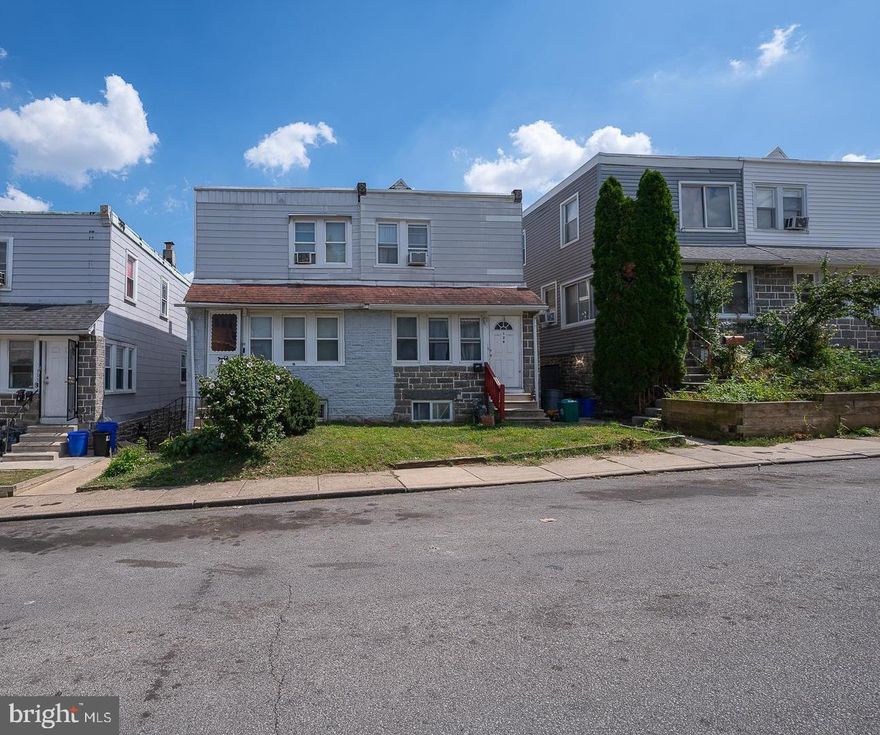 Welcome to this charming twin on a quiet street in the desirable Highland Park neighborhood. Step inside to find beautiful hardwood floors and a spacious foyer that opens to a sun-filled living room, complete with a modern electric fireplace for a touch of style. The large dining room flows seamlessly into the kitchen, where you’ll find a stainless steel refrigerator and plenty of cabinet space. Please note: the current gas range is not stainless steel, but the sellers have purchased a brand-new matching stainless steel gas stove, which will be included in the sale for buyers to install — creating a complete stainless steel appliance package. The kitchen also offers access to a bright sunroom overlooking the fenced backyard, perfect for a reading nook, a room to grow plants, or a morning coffee spot.
Upstairs you’ll find three bedrooms, including a spacious primary, along with a full bath featuring an updated tiled shower. The walkout basement provides additional flexibility with a large finished room currently set up as a bedroom alongside a room with toilet and plumbing. With the addition of a closet, this could easily become a true fourth bedroom. The lower level also offers laundry, access to the attached garage, and a convenient exit to the backyard. With a little personal touch and cosmetic updates, this home can truly shine.
Additional highlights include driveway and garage parking, a private fenced yard, and a prime location close to schools, shopping, public transportation, and major routes. Don’t miss your chance to make this home yours!