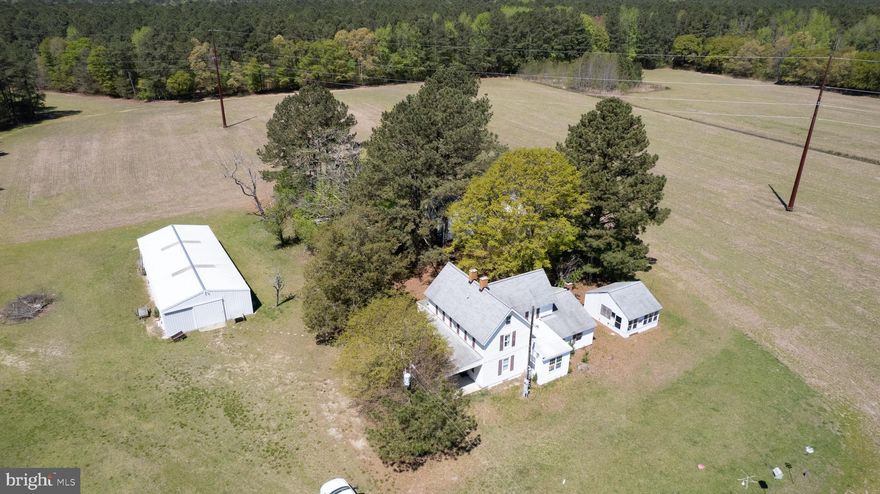 ATTENTION DEER HUNTERS!  179 acres with 30 acres tillable and the balance of woodland, this is an established White Tail and Sika hunting property! Dozens of trails and shooting lanes with stands further enhances this very private tract just east of the Nanticoke River. Farmhouse makes a perfect hunting lodge and the enclosed metal building has concrete floor, electric and large walk in refrigerator. Additionally, there is a smaller  garage,  crab shack and three ponds. Whether you are a hunter,  wildlife enthusiast or just love being surrounded by nature, this farm is for you!