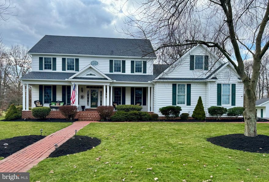 Prepare to be wowed by this stunning home in the highly sought-after Callapatscink neighborhood in Carlisle.  It's easy to appreciate the owner's remarkable attention to detail in this meticulously maintained and updated property featuring HANDMADE AMISH BUILT KITCHEN CABINETS, HARDWOOD FLOORS, WHOLE HOME GENERATOR, ON DEMAND HOT WATER HEATER, WATER SOFTENER AND WHOLE HOME VACUUM SYSTEM just to name a few. The main level features a formal living room, dining room, great room with GAS FIREPLACE and BUILT-INS, kitchen with granite counters, library with MORE BUILT INS, office area, laundry room and half bath. Upstairs you'll find the primary bedroom and COMPLETELY REMODELED PRIMARY BATHROOM RETREAT, 4 additional bedrooms and a hall bath. The lower level features a finished den area and two separate storage and workshop areas with outside access. Keep your cars dry in the generously sized 2 CAR GARAGE and your lawn equipment and/or other 'toys' in your separate generously sized shed.  All of this and we haven't even mentioned the amazing backyard oasis! Enjoy your morning coffee or entertain family and friends while enjoying the lovely unspoiled view of nature from your covered back porch.   An elevated deck then leads down to your IN-GROUND SALTWATER POOL with a NEW LINER and deck area with PERGOLA  to keep you cool when you're not in the water.  Opportunities to own a home like this don't come around often so schedule your showing today!