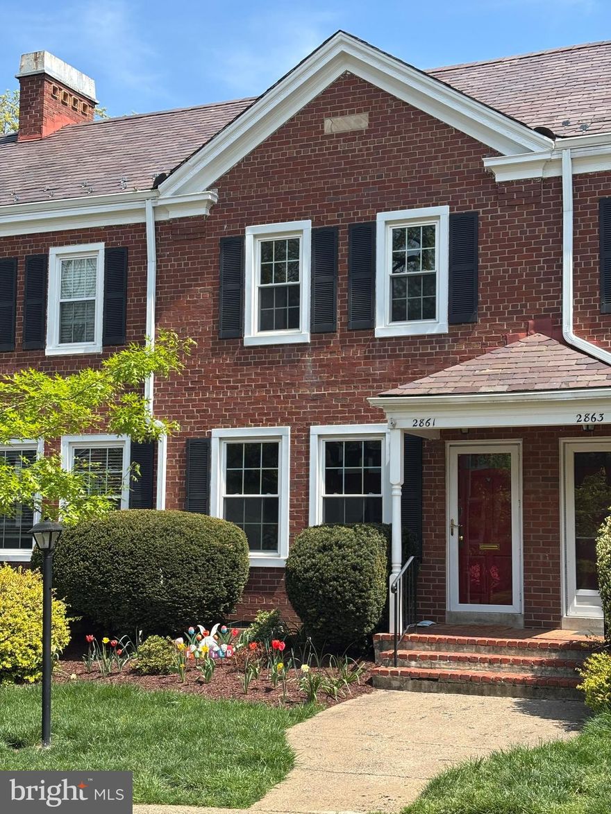 Beautifully Updated Clarendon II in Fairlington Villages!
Welcome to this stunning Clarendon II model townhouse in sought-after Fairlington Villages, featuring a rare walkout lower level and large brick patio—perfect for outdoor entertaining. This home shines with freshly painted walls and gleaming hardwood floors on the main and upper levels. The sun-filled living and dining areas flow seamlessly into the updated kitchen, complete with stainless steel appliances and butcher block countertops.
Upstairs offers two spacious bedrooms and an updated full bath, while the finished lower level provides additional living space, a recreation room,  laundry room, full bath and Office or Craft Nook.   Additional highlights include chair rail accents, custom closet organizers, and timeless charm throughout. A perfect blend of character, comfort, and convenience in an unbeatable location—this home is a must-see!
This community is in prime location; within blocks to 395 and within minutes to Pentagon, DC, Old Town Alexandria, King Street Metro and Amazon Headquarters.  Grocery store (Safeway) and dining in Shirlington are less than 1.5 miles away.