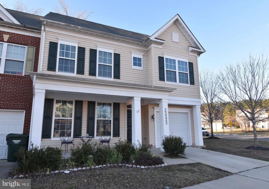 Beautiful end unit townhouse with hardwood floors.  Eat in kitchen with granite counters and breakfast bar.  Large deck with pergola. New rails installed on deck.  HVAC replaced in 2019.  Washer & dryer Replaced  & New hardwood thru out.    Close to shopping and restaurants.