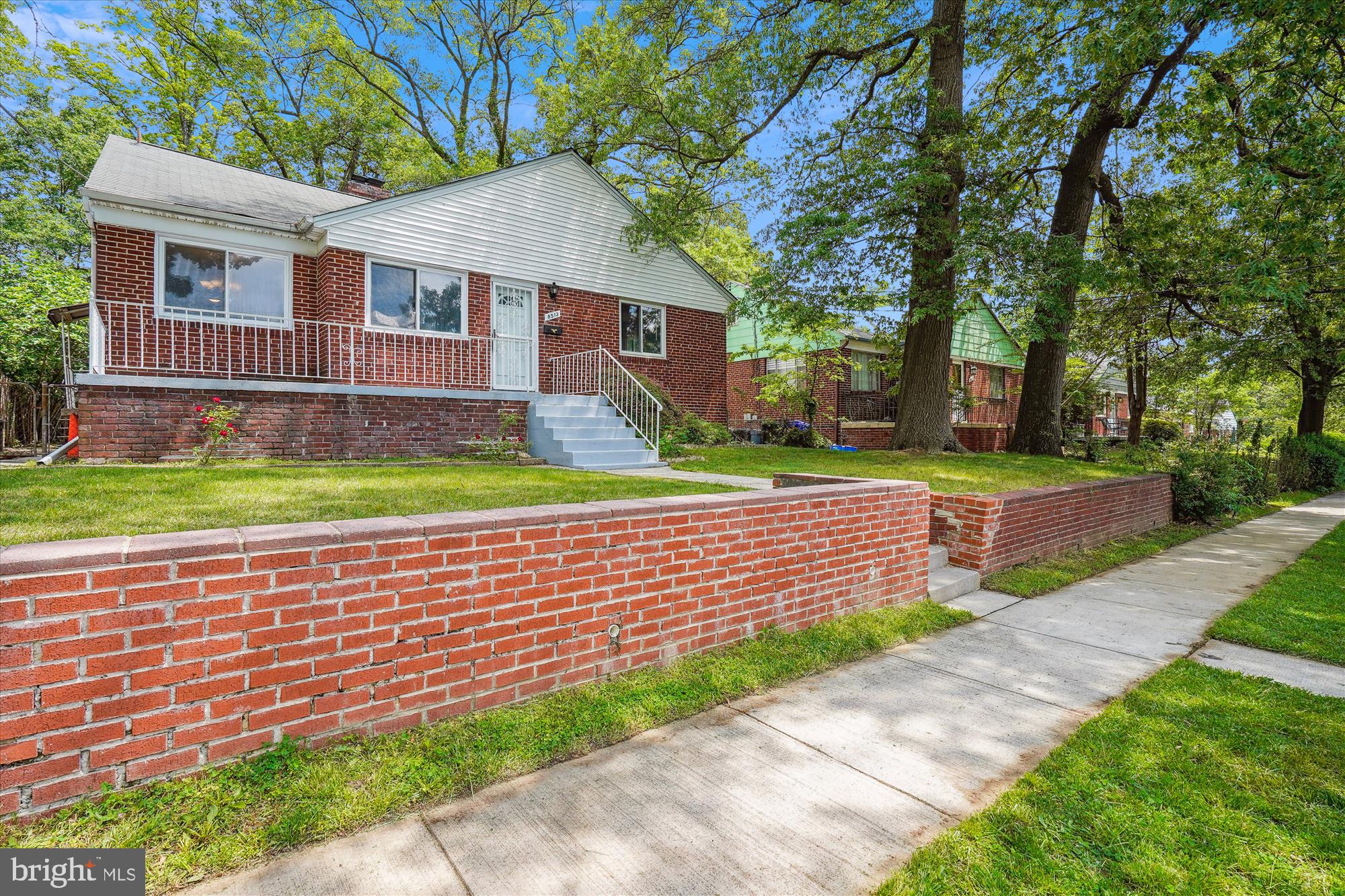 Gorgeous 3+ bedroom, 2 full bath rambler in Takoma Park. Beautifully painted with light grey and white trim throughout the entry level. Fully refinished and gleaming hardwood flooring upstairs. 3 bedrooms and a full bath on the main floor. The kitchen has all stainless steel appliances and is newly repainted including all white cupboard doors with new hardware.
The lower level has two entrances. One is connecting but another is a completely separate entrance from the fenced back yard. You enter into a large ceramic tiled family area with what could be described as a full, in-law suite including a kitchen and a full bath with 2 bonus rooms and a separate laundry area.
There is a walk-up attic with plenty of space for storage. A wonderful, move-in ready home centrally located and close to DC.