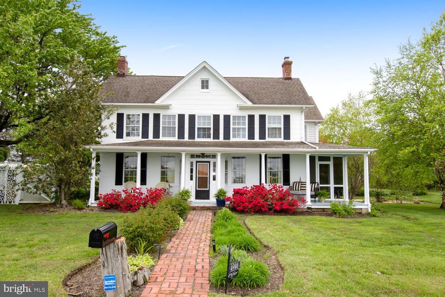 A truly delightful Eastern Shore home in the charming and very popular Fairbank community on Tilghman Island.  Registered with the MD Historic Trust, the "Weber House" sits on the shores of Black Walnut Cove off the Choptank River.  The current owners have lovingly cared for and expanded the property with work done primarily by Victor MacSorley.  The comfortable country kitchen opens to a great room with VT Castings stove overlooking the water.  French doors  provide access to the waterside screened porch. 
 A cozy living room with gas fireplace has abundant bookshelves and display area and a  large dining room complete the main level.  On the upper level are 4 bedrooms, an office, and sitting room off the master suite.  Double porches on the water side of the house (lower level off great room is screened).  Wood floors throughout, Voyager system provides heat in main house, NEW multi-zone heat pump just installed.  Crawl space was encapsulated by THP, septic has the nitrogen reduction system and is sized for 4 bedrooms.  A detached garage, with studio space above;  detached workshop/shed has a small studio apartment Window AC and electric baseboard heat) with full bath attached - on separate septic system.  Pier and boat ramp.  2.57 acres. There may be room for a pool on water side.  The MD historic Trust designation does not preclude adding a pool or expanding the footprint of the house.   All documentation is available.