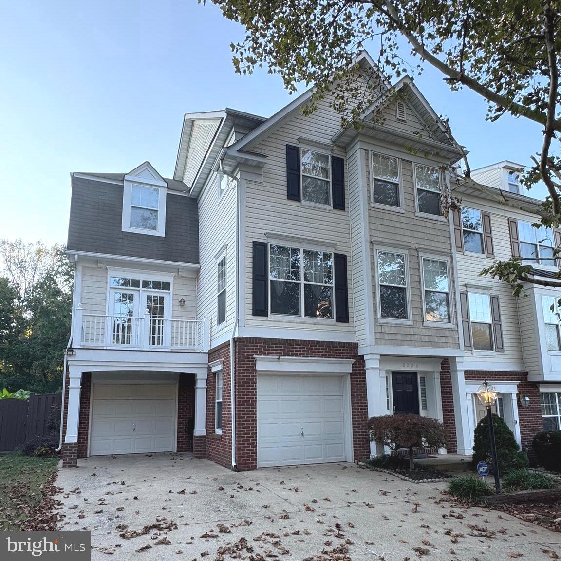 Come & Check Out This Spacious End Unit Townhome Featuring 3 Bedroom 2 Full & 1 Half Bath. Very Private, Warm w/Lots of Sunlight Throughout. Ready Move-In Condition. Freshly Painted w/New Flooring on 1st & 2nd Level. Entryway Features a Dramatic Two-Story Foyer to Recreation Room to Patio & Fully Fence Private Backyard. Main Floor w/Open Floor-plan. Combination Kitchen & Living Room & Combination Dining & Living Room. Very Spacious w/Private Area for Morning Coffee & Walkout to Small Decking Area.  Gourmet Kitchen w/Lots of Space to Cook Your Best Recipes & Enjoy the Big Rear Deck Walkout from Both Kitchen and Living Room Slide Door. Third Floor w/ Big Master Bedroom w/ Sitting Area, Fireplace, Master Bath, Walk-in Closet & 2 Bedroom Share Hallway Bath. Great Location Home near Super Market, Restaurant & More.  Easy Access to Route 28, PW Parkway & Etc....