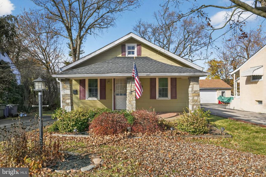 Welcome to 502 Central Ave in Glenside, just needs a little cosmetic work to bring it back to life. This charming 3-bedroom, 2 full bath ranch style home in North Hills neighborhood offers the perfect blend of comfort and convenience. Noteworthy features include covered front porch, hardwood floors, gas cooking, stainless steel appliances, living and dining room are light and bright, eat-in kitchen, family room addition on back of house, ceiling fans & mini split air condition to keep cool, floored attic with potential to be finished, deck that leads to a spacious level back yard and unfinished basement with laundry facilities. Enjoy the convenience of nearby major highways, schools, parks, and public transportation. Don’t miss this opportunity to own this delightful home in a sought-after neighborhood. Property is being sold in As Is condition.
