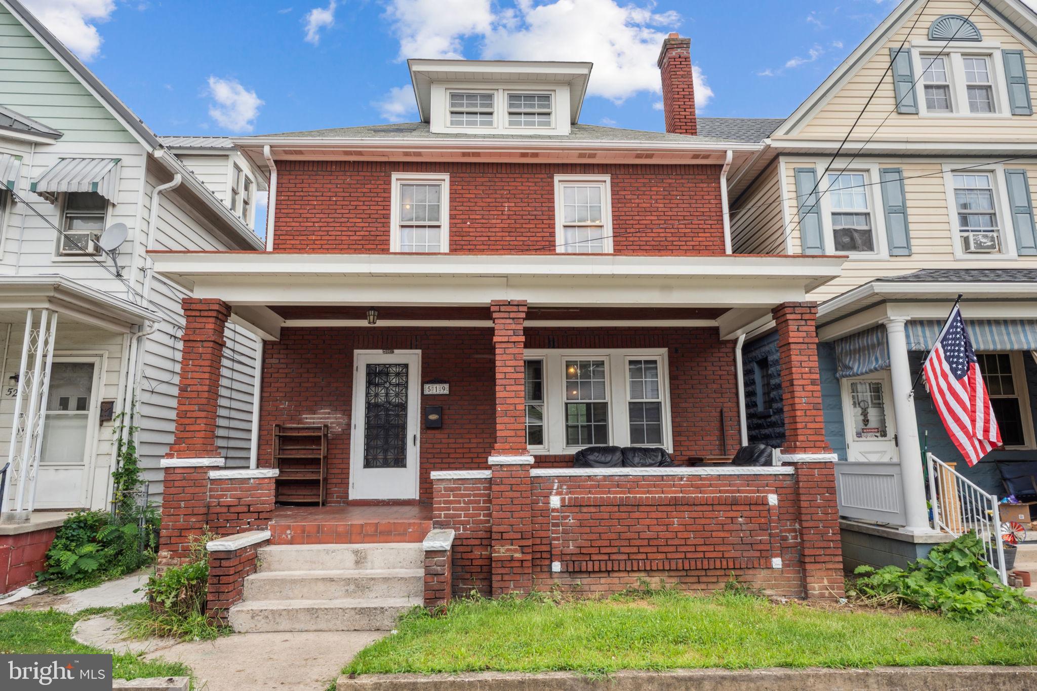 Welcome to 519 Shriver Ave, Cumberland, MD – A Move-In Ready Gem Combining Classic Charm with Modern Comforts!
Step into this beautifully updated single-family home, where timeless character meets contemporary upgrades. Featuring fresh paint, new flooring throughout, and a stylish kitchen with updated appliances, this residence is perfectly suited for today’s lifestyle.
The main level offers a spacious and functional layout, including a bright living room, a formal dining room, and an expansive kitchen that opens directly to the backyard—ideal for seamless indoor-outdoor living. The finished basement provides additional versatile space, complete with a dedicated laundry area (washer and dryer included) and a full bathroom for added convenience.
Upstairs, you'll find four generously sized bedrooms and a full bathroom, offering flexibility for family, guests, or a home office setup. A charming sunroom adds a cozy touch and additional living space.
Enjoy the outdoors in the fully fenced backyard, situated between the home and the detached garage—a perfect area for entertaining, cookouts, or quiet relaxation.
Nestled in a unique location, this home provides quick access to US‑40 (“National Highway”), as well as nearby shopping, local dining, parks, and major commuter routes.
Whether you're a first-time buyer or seeking your next home, this Cumberland beauty offers space, style, and convenience. Schedule your private showing today and make 519 Shriver Ave your new address!