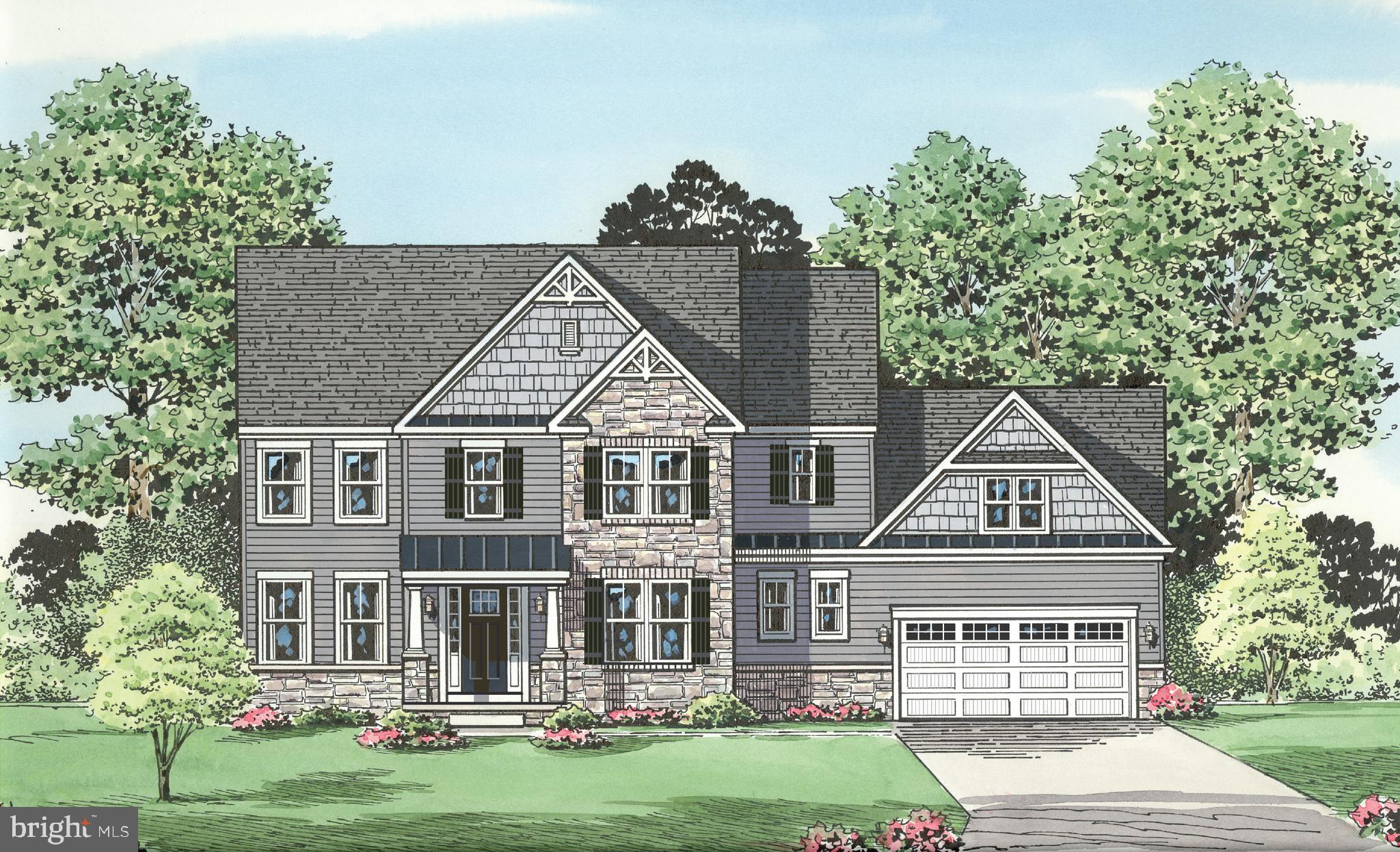 To Be Built – New Construction - 1315 Old Fallston Road, Fallston, MD
Offered by Harford County’s Premier Builder, Ward Communities
Welcome to 1315 Old Fallston Road – an exceptional opportunity to build your dream home on a beautiful, level lot in one of Fallston’s most desirable locations. Perfectly situated in a quiet, established community with top-tier Fallston public schools, this homesite offers both tranquility and convenience.
Featuring the DaVinci floor plan, this home is thoughtfully designed to blend timeless style with modern functionality. From the moment you step inside, the dramatic two-story foyer creates a lasting first impression. The open-concept main level flows seamlessly, offering an expansive kitchen that opens to the great room—ideal for entertaining or relaxing with family. A flexible front room adapts to your lifestyle and can be used as a formal dining space, living room, or home office.
Upstairs, you’ll find four generously sized bedrooms, each with walk-in closets, and a convenient second-floor laundry that simplifies everyday living. The full, unfinished basement offers endless potential—whether you envision a home gym, theater, or additional living space, the possibilities are wide open.
Built with quality craftsmanship by Ward Communities, one of Harford County’s most respected builders, this home represents the best of modern living in a sought-after location.
Don’t miss your chance to own a brand-new home in Fallston with the space, schools, and setting you’ve been searching for.