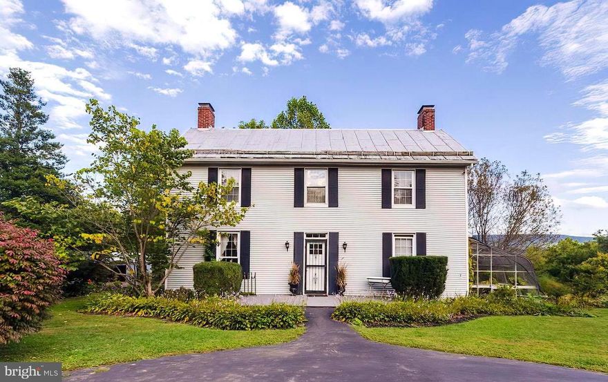 This beauty was built in 1830. It is a special farmhouse that affords a casual but elegant and very unique experience.  This incredible property can be used as a private home, an event venue and business,  or both!  The current owners have outfitted the property for the most gorgeous and rustic events . The barn is stunning in its simplicity and dÃ©cor. There is a rathskeller below and one of the most lush greenhouses we have ever seen, complete with a wet bar and seating for your family, a bride and attendants, the groom and his groomsmen, family, photos, you name it!  It also has a shower! The enormous barn has been shabby chic rehabbed to  protect from the elements while still feeling as though you are outdoors.  Inside the home, which can be used as an AirBnB as well, the rustic elegance continues, with exposed beams and gorgeous wood floors. This property is truly welcoming. Feel right at home reading a novel in front of the cozy fireplaces, in the greenhouse tending plants, or even standing at the kitchen sink as you gaze out of the window to see your magnificent property. This home perfectly combines a rustic country feel with the welcoming environment of the West Virginia hills. Sitting on the patio and walking the property will simply be a dream come true.   There are 3 lower acres with deep water access to the Potomac River included with this property. The 3 acres has be