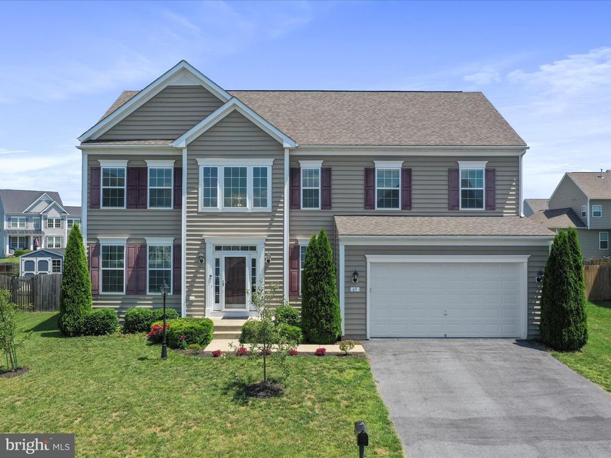 Welcome to Blakely! This 2017 spacious home offers landscaping, a fenced in yard, a 2 car garage and spacious rooms throughout the home! Entering the home you are greeted with the two level foyer, an office, and a view of the open concept living area! The lovely kitchen features a walk-in pantry, a double over, a large eat-at island, and tons of cabinet space! Off the kitchen is the living room and dining/breakfast area with fantastic natural light. Upstairs is the the convenient upper level laundry area, 3 spacious bedrooms with walk-in closets, a full bathroom and of course the Primary suite with not one but 2 walk-in closets, and an ensuite with a dual vanity, soaking tub, stall shower and a private toilet room. If that doesn't feel like enough space, no worries, down in the full basement with the walk up stairs is a large great room, perfect for entertaining, a three quarter bath, a room that can be used as an office, an additional room or den, there is also a kitchenette, and an additional laundry area with hook ups as well as another large room that would make a great movie theater room, a workout area or playroom, lets not forget the storage! Finally, to complete this beautiful home, you can step outside into the inviting backyard and enjoy the paver patio, privacy from the privacy fence and plenty a space to make this yard your own!