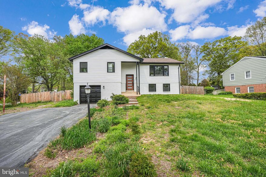Swimming pool, Modern Design, Fully renovated from top to bottom. 
Offering 4  bedrooms and 3 bathrooms, this move-in-ready gem is waiting for its next owner. The fully fenced backyard is your personal oasis, with plenty of space to lounge, entertain, and play.

Step inside to a sun-drenched living space, where an open-concept design creates the perfect flow on the main level. The kitchen is a chef’s dream—modern, updated, and equipped with sleek stainless steel appliances. Just off the main living area, you’ll find three generously sized bedrooms and two full baths, including a serene en-suite retreat.

The lower level is just as impressive, featuring a spacious  guest suite or could be office room, a dedicated laundry room with a full-size washer and dryer, additional storage, and a full bath.

The charming stepping deck is the perfect spot to start your day—sip your morning coffee while soaking in the fresh air or unwind in the evening as you watch the kids play. New Siding.

With its meticulous renovation, modern amenities, and impeccable details, this move-in-ready home offers the perfect blend of luxury and functionality.

Location? Unbeatable. Minutes from Mount Vernon Estate, Woodlawn Shopping Center, Mount Vernon Plaza, and the prestigious Mount Vernon Country Club. Quick access to Mount Vernon Parkway and scenic trails means easy connectivity, and you’re just a 10-minute drive to Old Town Alexandria, I-395, and I-495—bringing the entire DC Metro within effortless reach.

If you’re looking for a home that offers space, serenity, and prime accessibility, this is it!