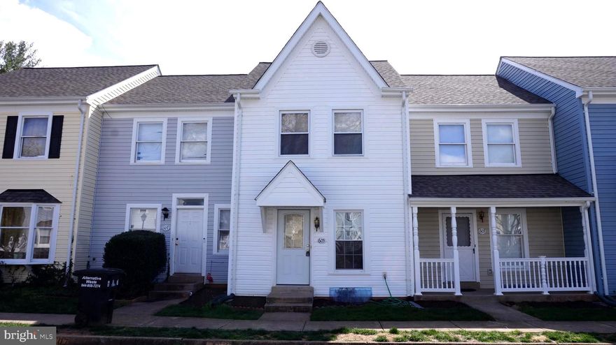 ****Brand new stainless steel appliances just installed**** Welcome to this charming 3 level townhome/condo in Stafford Meadows!  All you need is your suitcase as you step into this newly painted, crisp and clean inviting home!  As you enter, you will find hardwood flooring in the spacious living room.  Head into the large updated kitchen with plenty of space for a table or opt to enjoy your coffee and meals by stepping onto the patio through sliding glass doors to a new deck in your privately fenced in backyard surrounded by green space.  There is a half bathroom on the first floor and a washer/dryer.  The 2nd floor features all BRAND NEW CARPETING a primary bedroom, an updated full bathroom and another spacious bedroom and a linen closet.  On the lower level you will find a large fully finished basement with new LVP flooring-ideal for a home theater room or place to entertain guests.  Enjoy hassle free living with a low maintenance backyard and a community owners association which takes care of all outside common maintenance areas as well as the roof, windows, exterior, trash, snow removal, and even your water bills. The home is conveniently located with easy access to I-95, shops, restaurants, Quantico, and commuter lots. This one won’t last so hurry and don’t miss the opportunity to make this delightful property your own!!!