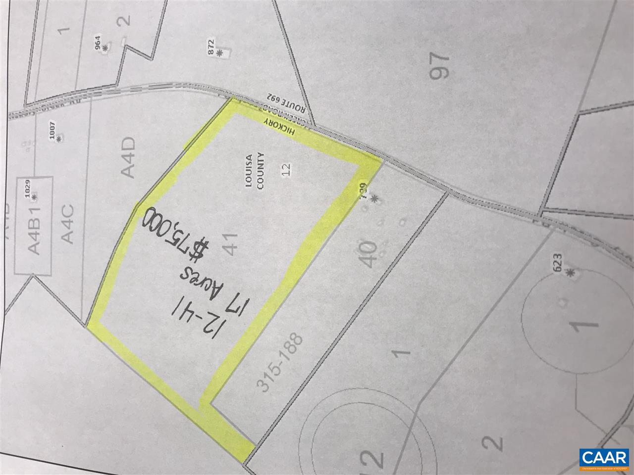 Photo 1 of 1 — 1A HICKORY CREEK RD ROAD, LOUISA, VA 23093