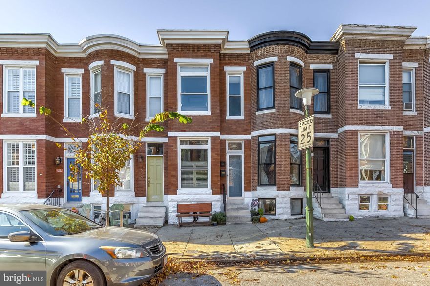 ENJOY BALTIMORE'S GREATEST CITY BLOCK!  STEPS TO THE FEDERAL HILL HOT SPOTS AND A PEACEFUL STROLL TO RIVERSIDE PARK (CHECK OUT THE COMMUNITY POOL THERE!) NEIGHBORS WILL GREET YOU WITH SMILES AS YOU WALK UP TO THIS GLORIOUS CASTLE!  HAPPINESS IS EVERYWHERE!  COME SEE THIS BEAUTIFUL LIGHT FILLED OPEN FLOW GEM RIGHT AWAY!  BEAUTIFUL SPACIOUS MASTER SUITE BOASTS WALK IN CLOSET LEADING TO PRIVATE BATH.  SECOND BEDROOM IS PERFECT SIZE AND HAS ITS OWN FULL BATH IN HALL.  NEWLY FINISHED BASEMENT PROVIDES HIGH CEILINGS THROUGHOUT LARGE REC ROOM WITH NATURAL LIGHT & DON'T FORGET A THIRD BEDROOM WITH IT'S OWN FULL BATH READY TO ACCOMMODATE EVERY HOUSEHOLD SITUATION.  BE THE ENVY OF YOUR PALS WITH PRIVATE PARKING PAD IN THE REAR!! EASE OF CITY LIFE WITH A DESIRABLE ADDRESS AND HASTLE FREE HOME OWNERSHIP.  GET IN BEFORE THE NEW YEAR!!!  COME SEE!