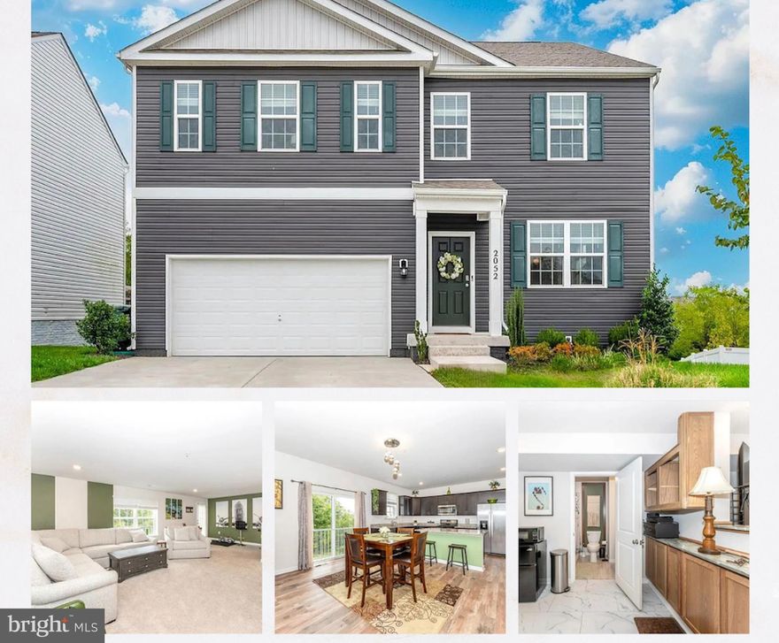 Welcome to this stunning 5-bedroom, 3.5-bath single family home built in 2022.  In this home you will find an open-concept kitchen with granite countertops. The home has great natural light! The fully finished walk out basement provides an extra room for guests along with a full bathroom. You will also find an additional laundry hookup in the lower level, giving you two options for laundry! The upstairs loft offers flexibility for a home office, playroom, or relaxation space. Spacious bedrooms ensure everyone has room to unwind.

Unique to this property, the garage includes custom built-in overhead storage — a feature you won’t find elsewhere in the neighborhood. Step outside to enjoy the privacy of not backing to other homes, with the community walking path right behind your backyard.

Located just off Monocacy Boulevard, this community is minutes from Wegmans, Walmart, Costco, Sam’s Club, and Downtown Frederick, while also offering an easy commute with quick access to major highways.