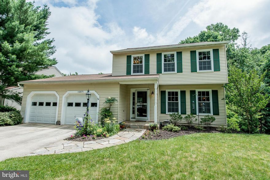 Updated 3 BR, 2.5 Ba Colonial in cul-de-sac. Hardwoods throughout, Spacious kitchen with granite, new appliances, maple cabinets, tons of counter space. Finished lower level and large rear deck for entertaining! Home backs to Cedar Lane Park! Shows Well! A Must see.Great location close to everything.Open house 6 22 1-3pm Hurry while it lasts.