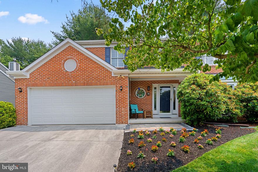 Welcome to this beautiful, brick colonial in sought-after Shepherd’s Glen with gorgeous landscaping and a quaint garden area in the sizable front yard.  Step inside the main level to the living and formal dining rooms, leading to the spacious eat-in kitchen equipped with stainless steel appliances, center island, and upgraded countertops, breakfast area with access to the back deck, and connecting family room with a fireplace.  2nd floor boasts a bright and airy owner’s suite, additional bedrooms with recessed lighting, ceiling fans, and walk-in closets, and additional full bathrooms.  Backyard hosts a large deck perfect for entertaining and a luscious yard equipped with ample trees for added natural privacy and shade.  Property also features a laundry room, 2-car garage, and 2 additional uncovered parking spaces in the driveway.