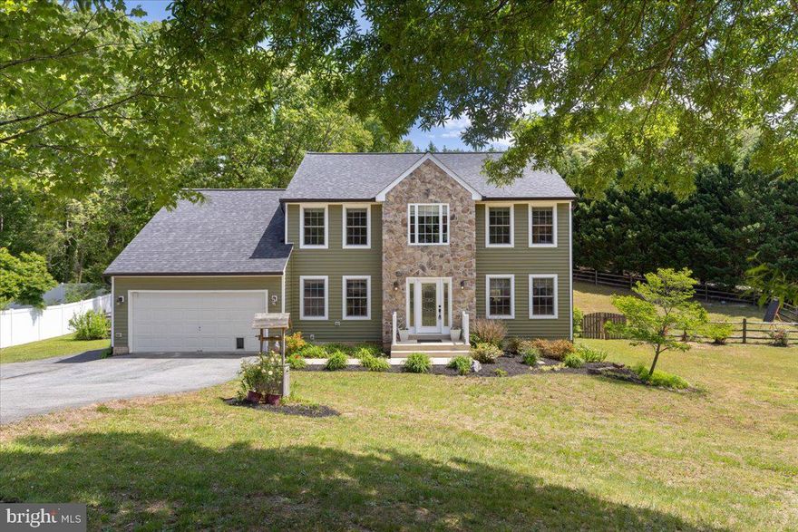 This exceptional Colonial offers the ideal combination of timeless style, generous living space, and modern improvements. Featuring 4 spacious bedrooms and 3.5 baths, this move-in ready home is designed for both everyday living and effortless entertaining. The beautifully appointed kitchen features new granite countertops, ample cabinetry, and generous workspace while opening seamlessly to the home’s comfortable and inviting living areas.  Upstairs, you’ll find four generously sized bedrooms offering ample space and comfort, along with an upgraded bathroom that adds a fresh, modern touch. The fully finished basement provides exceptional additional living space perfect for a recreation room, home office, gym, or guest retreat. Step outside to enjoy the expansive rear deck overlooking a large backyard with plenty of room to relax, entertain, or play. Major recent improvements offer added peace of mind, including a new roof and siding in 2023 and Heat Pump replacement in 2025. Complete with an attached garage and located in a desirable cul-de-sac setting, this home combines privacy, functionality, and updated style in a fantastic location.