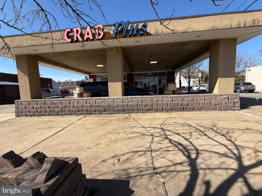 An exceptional, high-income business opportunity in Lansdowne you don’t want to miss. This owner-occupied commercial property has successfully operated as a take-out-only crab and seafood business for over 10 years, delivering strong, consistent net profits with minimal owner involvement. 
Positioned on a highly visible 75x150 corner lot, the property offers 10+ parking spaces and outstanding accessibility, with convenient ingress and egress at a traffic light—maximizing customer flow and ease of access. Fully renovated in 2013 and purpose-built for a Crab Plus operation, the facility is well-equipped and includes a security and surveillance system, making this a turnkey opportunity ready for continued success.