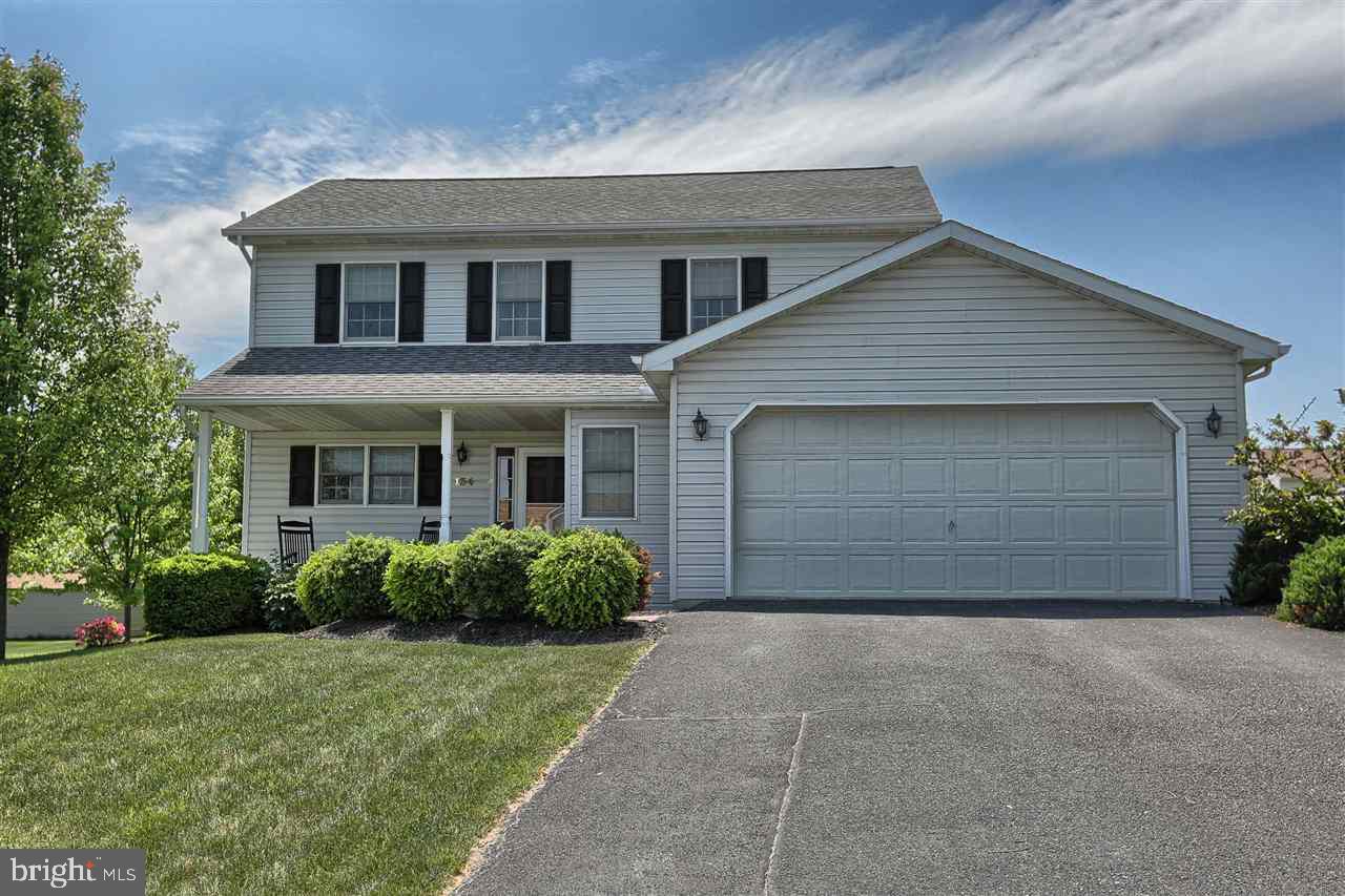 PRISTINE 2-STORY HOME WITH OPEN FLOOR PLAN & FRESH CONTEMPORARY LOOK IN DESIRABLE DEVELOPMENT, THE MEADOWS. THIS HOME OFFERS OVER 2000 SF OF LIVING SPACE, 3 BRS (ALL WITH VAULTED CEILINGS), 2.5 BATHS (MASTER BATH RECENTLY REMODELED AND INCLUDES GRANITE COUNTERTOPS), NEWLY FINISHED BSMT, WOOD FLOORING IN LR & DR THAT BOTH LEAD TO HUGE DECK OVERLOOKING PRIVATE BACKYARD. EFFICIENT NATURAL GAS HEAT, C/A, COVERED PORCH & 2-CAR GARAGE