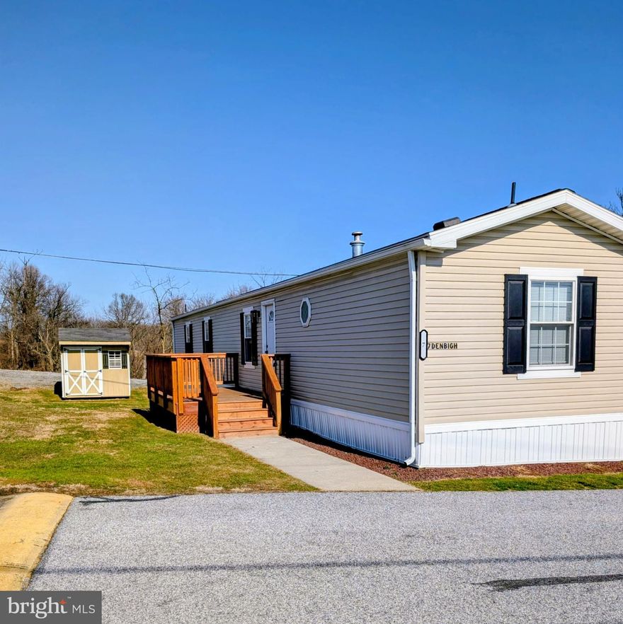 Completely updated  single wide mobile home in Hidden Valley Estates, a well kept community with easy access to major routes.  , New floor coverings, New Full Baths, New Bedroom and Living Room Ceiling Fan/Lights, Fresh Interior Paint & More. 8'x14' Deck and Storage Barn.  Current park rent $575/month plus water, sewer and trash.  Move in Condition and Priced to Sell -Don't Miss it!