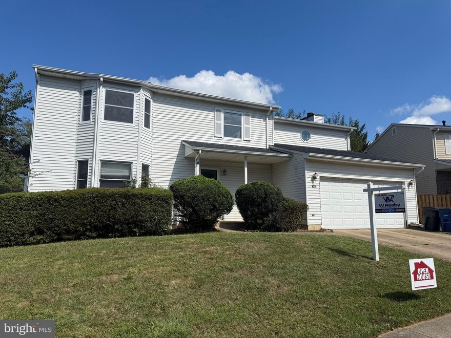 Hosting an Open House this Saturday at 12:30PM to 3:00PM.   Welcome to this lovely 5-bedroom, 3.5-full bathroom, 2 Garage- Colonial Home! Oak hardwood flooring throughout, beneath a rare combination of stylish and natural lighting. In the neutral coloring throughout, your inner stylist will find plenty of room to flex, beneath lighting that is both stylish and natural.        In the updated kitchen, which brims with stylish functionality, culinary endeavors are a pleasure.  Surfaces are in the popular U-shape configuration, maximizing workspace and flexibility. Culinary endeavors are powered by premium appliances..   The newly updated primary bedroom is a great launch pad for the day. The other 4 bedrooms--unique, quiet, and with plenty of closet space-- offer privacy and elbow room.   An additional Family Room was created for more wonderful moments with family and friends.      The expansive yard has an "open space" feel. Representing the welcoming personality of the home, a front-facing, breezy porch is a nice spot for relaxing with refreshments, whether in solitude or among family or neighbors. Standing on a pleasant street framed by sidewalks and greenery, the home is within pedestrian range of the natural beauty of Mosby Woods Park.. This delightful abode is a notable charmer in the Five Oaks Estates development in the highly desirable Oakdale District area..