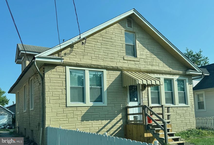 Back on the market, their loss is your gain- tons of opportunity for the right buyer! Two unfinished levels with the opportunity to double your living space! Hardwood floors on the main level as well as all new windows and updated kitchen. Three bedrooms, one full bathroom with endless potential. HVAC and HWH less than one year young. Updated electric throughout the home. Full upper level with wood floor, and lower level with rough in and operating toilet currently- waiting for your finishing touches! Fully fenced yard, small garage. Schedule a showing today!