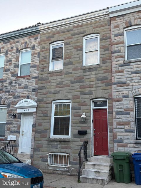 Townhouse For Sale - 1204 Glyndon Avenue<br/> BALTIMORE, MD 21223