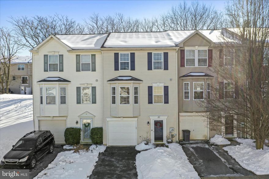 43 Quince Tree Drive | Martinsburg, WV 25403
Laurel Ridge Townhome | Hedgesville School District
Offered at $265,000

Welcome to 43 Quince Tree Drive, a stunning modern-chic, turnkey townhome that truly looks like it belongs on the pages of a magazine. Located in the highly sought-after Laurel Ridge neighborhood, townhomes here rarely become available—this is your chance to own one.

✨ Photos do not do this home justice—this is truly a see-it-to-believe-it property. The finishes, flow, and overall feel must be experienced in person to be fully appreciated. ✨

This beautifully upgraded home features 2 spacious master bedrooms, each with its own full en-suite bathroom, plus 2.5 baths total, offering comfort and privacy for families, guests, or roommates alike. Trendy, tasteful upgrades flow throughout the entire home, creating a fresh, stylish aesthetic that’s both modern and inviting.

The fully fenced backyard with privacy fencing is perfect for pets, outdoor play, or relaxing evenings, while the deck is ideal for summer BBQs and entertaining. Inside, you’ll find a partially finished basement with direct garage access, offering flexible space for a home gym, office, or recreation area.

Additional highlights include:

Laundry conveniently located on the first level

Guest parking directly in front of the home

Easy commute to work, shopping, and dining

Fantastic neighborhood for dog walks, exercise, and evening strolls

Garage access and ample storage

Situated in a welcoming, walkable community within the Hedgesville School District, this home is ideal for young, vibrant families and pet-friendly lifestyles.

📅 Seller requests a 60–90 day closing.

Homes in Laurel Ridge don’t come along often—schedule your showing today and see why this one stands out from the rest!