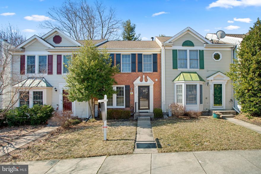 Gorgeous townhouse offering 1,960 square feet of thoughtfully designed living space, 2 bedrooms, 2 full baths, and 1 half bath in charming Brightfield. Step inside to a welcoming foyer, complete with a convenient powder room, leading seamlessly into the eat-in kitchen. Recently updated, the kitchen boasts black appliances, a microwave (2023), and refrigerator (2022), and a stainless steel dishwasher (2025), complemented by Silex® countertops and a pass-through window with views into the spacious dining and living area. This open-concept space is enhanced by a timeless chandelier, plush carpeting, and sliding door access to the deck, perfect for indoor-outdoor living. Upstairs, two generously sized bedrooms each feature vaulted ceilings, plush carpeting, and private ensuite bathrooms. The primary suite offers a separate vanity area, a walk-in closet, and a luxurious en suite with dual sinks.

The fully finished lower level provides additional living space with walk-out access to the backyard. The recreation room is warm and inviting, featuring a wood-burning fireplace, recessed lighting, storage closets, and a dedicated laundry room with extra storage space. Outside, the spacious deck—complete with a privacy wall—overlooks serene wooded views and includes stairs leading down to the backyard, creating a peaceful retreat. Additional updates include water heater and electrical breaker box (2023), along with major 2025 renovations, including kitchen and bathroom upgrades, ensuring modern comfort and style.