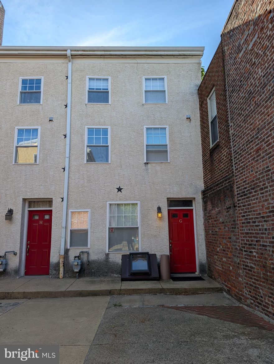 Welcome to 1027 N. 4th Street, Unit A—a charming and updated 1-bedroom, 1-bathroom townhome available for rent in the heart of Northern Liberties. This well-maintained unit offers 577 square feet of living space and blends historic character with modern updates, making it an ideal home for those seeking comfort and convenience in one of Philadelphia’s most vibrant neighborhoods.

Inside, you’ll find hardwood floors and recessed lighting that create a warm and inviting atmosphere. The kitchen features sleek stainless steel appliances, offering both style and functionality for everyday cooking. Just off the kitchen is a laundry and utility closet for added convenience. The spacious bedroom has updated flooring, and the entire home is equipped with central air conditioning and a high-efficiency furnace to ensure year-round comfort.

Outside, the home opens up to a gated cobblestone courtyard that provides a quiet retreat from city life. Shared picnic tables and bike racks enhance the sense of community, while secure gate access offers added peace of mind and protection for package deliveries.

Situated in Northern Liberties, this home is just steps from popular restaurants, cafes, shops, and nightlife. With the Market-Frankford Line nearby, you’ll have easy access to Center City and beyond, making commuting a breeze.

Water and common area maintenance are included in the rent through a modest monthly HOA fee. Tenants are responsible for electricity and gas. With a walkable location, stylish interior, and welcoming outdoor space, Unit G at 1027 N. 4th Street is a rare rental opportunity you won’t want to miss.