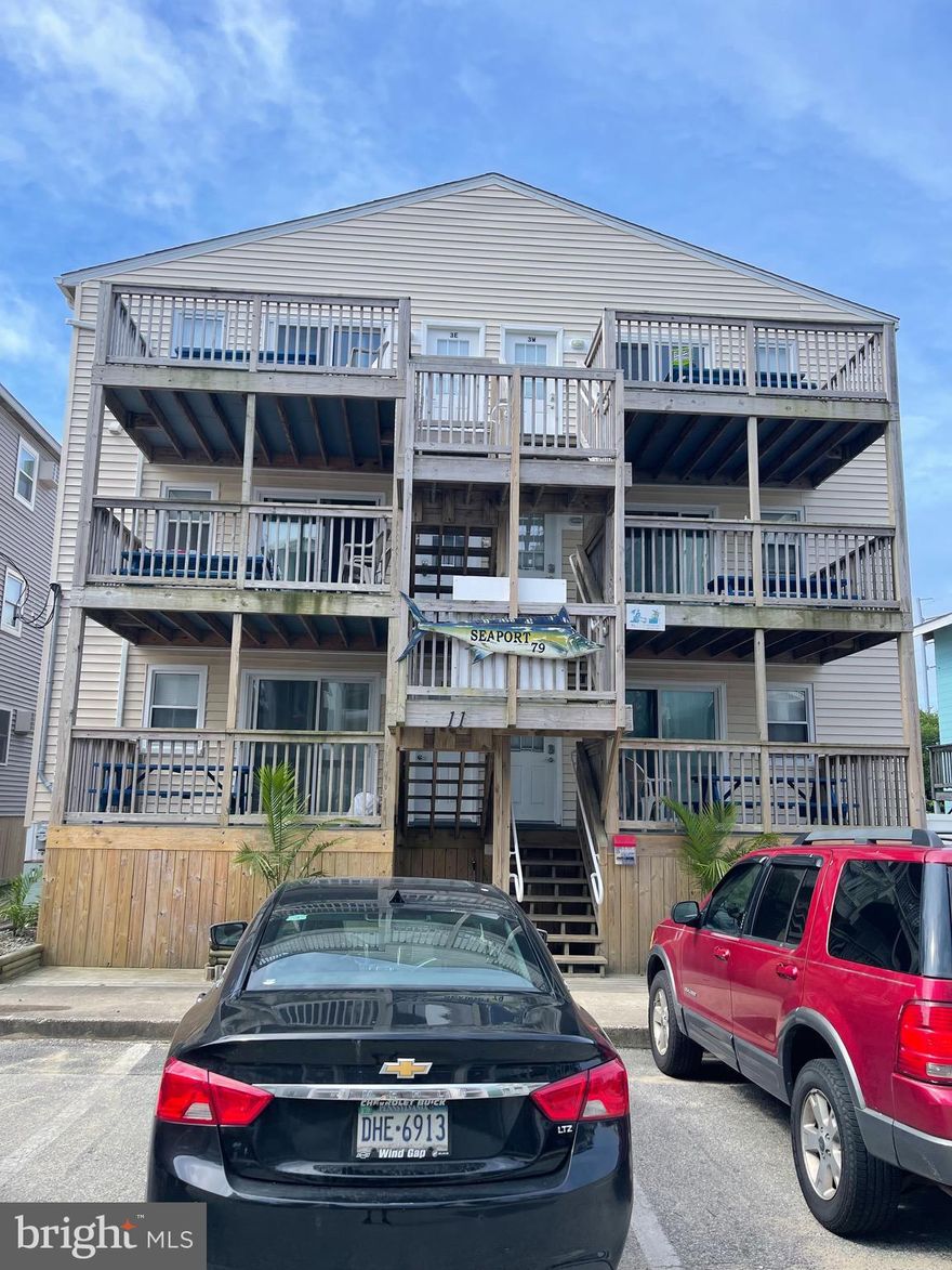 Unfound  6 units on the ocean block all 3 bedroom 2 baths.  This ocean block investment opportunity Is perfect for the seasoned investor or the new Vacation rental specialist.  Buy the building, live in one and rent out the other 5 just for the summer.   Currently brings in over $120k in rental income with potential to do just over $200k with the right company  in place.   Get your appointment today before its gone.   All rentals for 2021 must be honored.