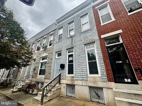 Photo of 1942 W Fayette Street, BALTIMORE, MD 21223 (MLS # MDBA2186206)