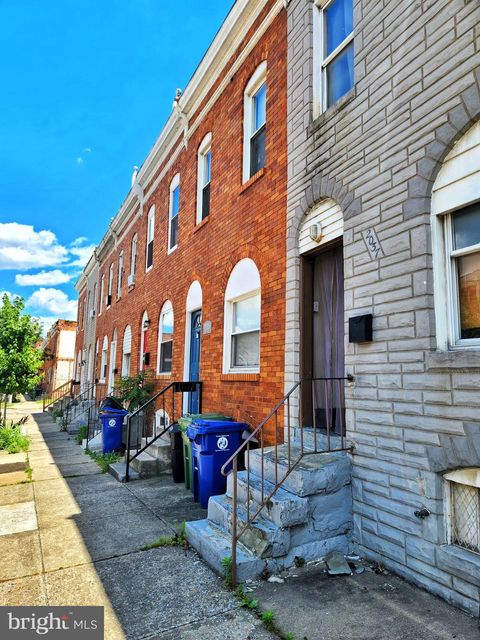 2037 EAGLE STREET BALTIMORE MD 21223