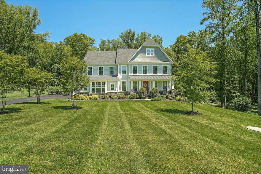 Welcome to the idyllic countryside setting of 133 Greentree Farm Dr! Situated on nearly 2 acres of beautifully maintained land, this 5 bedroom, 4.5 bathroom home spans over 5,300 finished sqft and is perfect for those looking for a more relaxing pace of life but not wanting to leave Montgomery County. The welcoming stone front porch is perfect for holiday decorations and is a great spot to enjoy your morning coffee. The bright and spacious open-concept layout of the main level greets you from the moment you walk in and is perfect for entertaining. Flanking the foyer you will find the home’s formal dining room and one of two offices/flex rooms on the main level. Continue into the home to find the gourmet eat-in kitchen featuring a large center island, granite countertops, stainless steel appliances, tons of storage, and space to fit a full-size dining table. Transition into the large family room with a cozy gas fireplace and windows that frame nature perfectly. As you pass through the kitchen you will find the second office (perfect amount of space for a playroom or craft room), mudroom with built-in storage rack and coat hooks, half bath, and both garages (one double and one single)! Rounding out the main level is convenient access to your rear deck overlooking your serene, private, and sprawling backyard complete with trampoline and fire pit. The deck is perfect for grilling and dining al fresco in the warmer weather! The upper level boasts four generously-sized bedrooms including the expansive primary suite. The primary suite boasts two walk-in closets and a spa-like ensuite bathroom retreat with stunning soaking tub, walk-in shower, and dual vanities. The three other upper level bedrooms all feature their own walk-in closets, designer wallpaper accents, and ensuite bathroom (one jack-and-jill style). The upper level laundry room is an ultimate convenience you’ll never want to live without and comes with plenty of storage space! The finished walk-out lower level features open-concept living areas including a comfortable family room perfect for watching movies, play area or home gym, and full wet bar. The lower level also has a separate bedroom suite complete with walk-in closet and ensuite full bathroom that is perfect for out-of-town guests. The tranquil setting of this neighborhood is located less than 30 minutes to downtown Rockville and comes with its own nearby conveniences. Commuting is easy with nearby commuter routes (MD-28, I-270) and is located less than 2 miles from the Barnesville MARC train station! Equestrians rejoice with convenient access to various equestrian facilities, Potomac Hunt, therapeutic riding facilities, and more! Zoned for the coveted Poolesville High School pyramid within the Montgomery County Public Schools system. Schedule your private showing today! Notable updates: freshly painted throughout (2025), septic pumped (2025), driveway resealed (2025), installed whole home water filtration system, added backsplash in primary bath.